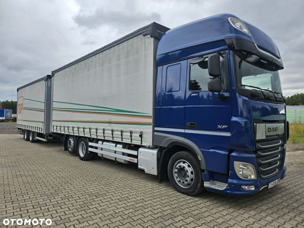 DAF XF 480 + TANDEM przejazdowy - 1