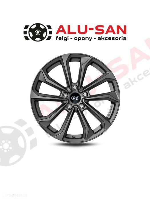 NOWE alufelgi 19" HYUNDAI i20N IONIQ 5 KONA - Grafit Mat