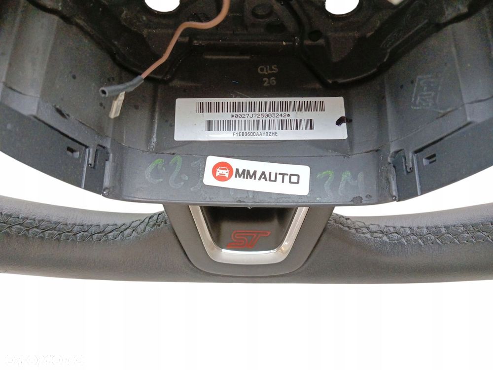 KIEROWNICA SKÓRA MULTIFUNKCJA FORD FOCUS MK3 ST LINE F1EB-3600-AA - 2