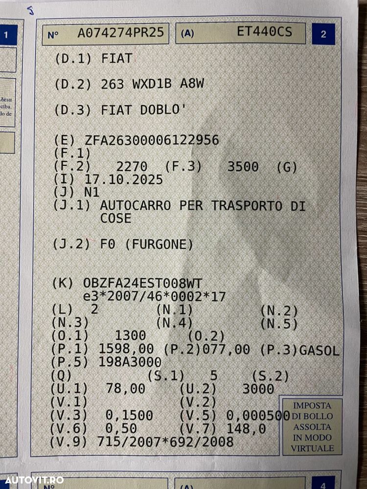 Fiat Doblo 1.6 16V Multijet lang Lounge - 23