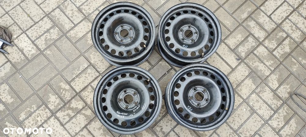 FELGI STALOWE 5x105 6Jx15 CALI ET37 ASTRA J ASTRA K KOMPLET 4 SZTUKI - 1