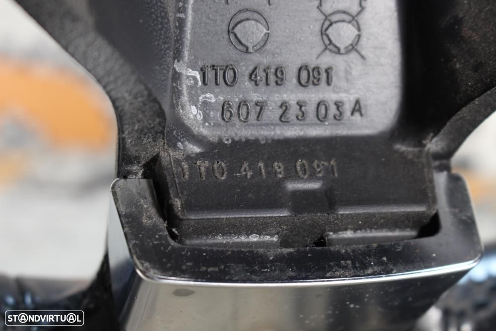 Volante Volkswagen Touran (1T1, 1T2)  Volante Vw De 3 Braços Em Pele - 9