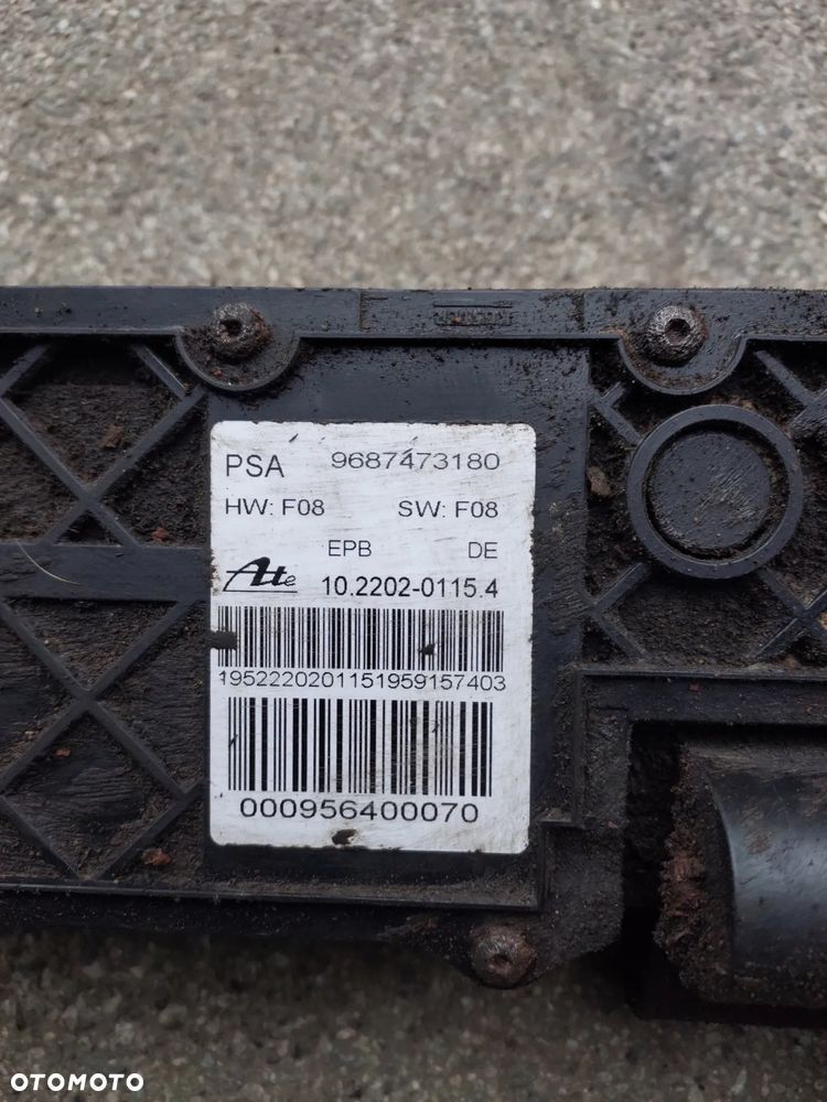 Hamulec ręczny elektryczny 9687473180 Citroen C5 III x7 Szybka wysyłka - 3