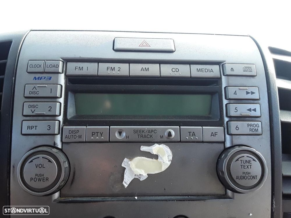 SISTEMA DE ÁUDIO RÁDIO CD FORD RANGER ET - 1