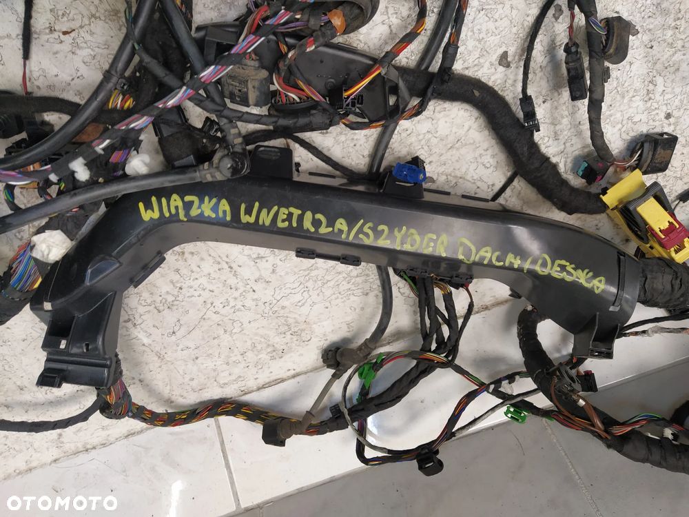 VW TIGUAN II PRZEWODY KABLE INSTALACJA WIĄZKA KOKPITU DESKI ROZDZIELCZEJ WNĘTRZA SZYBERDACHU PANORAMY ORYGINAŁ - 5