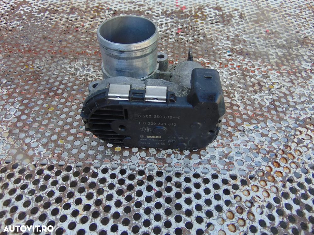 Clapeta acceleratie Renault Trafic 2.0 Opel Vivaro Koleos Nissan qashqai cod 8200330810 x trail scenic 2 megane 2 espace laguna - 2