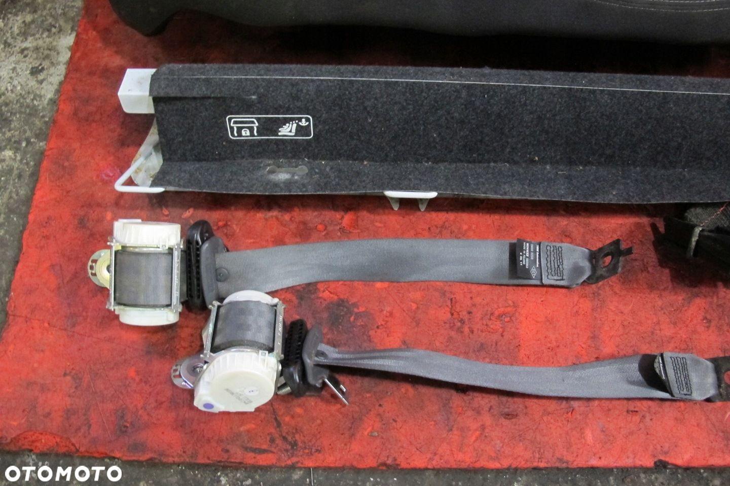 RENAULT CLIO 3 III LIFT PO LIFCIE SIEDZENIA TYLNE KANAPA TYŁ ISOFIX - 6