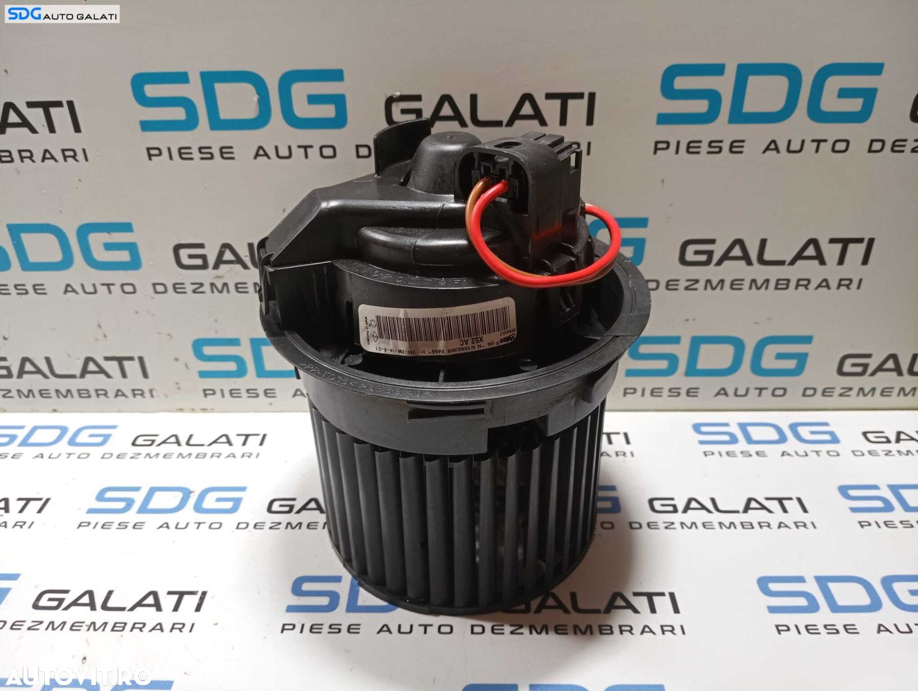 Motoras Ventilator Aeroterma Habitaclu Renault Captur 2013 - 2017 Cod T1020778J T1020779F N109038B [M4723] - 1