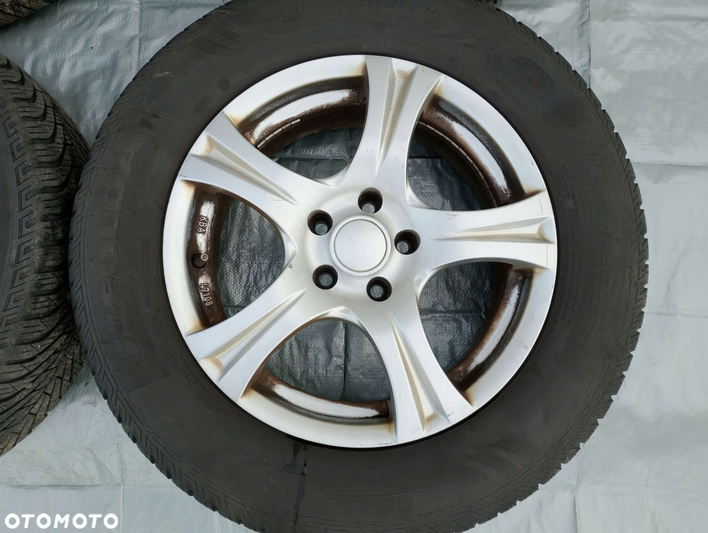 KOŁA ALUFELGI RC DESIGN OPONY 4,0-6,0 CITROEN C5 III X7 5x108 225/60R16 16 - 6