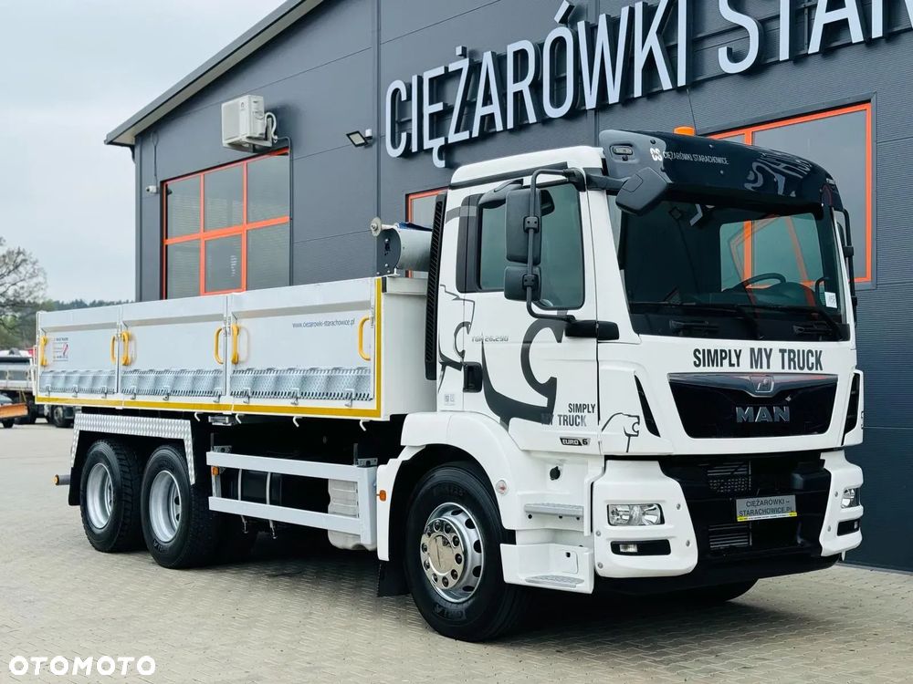 MAN MAN TGM TGS TGX 26.290 E6 // Klimatyzacja / 6x4 // wywrotka 620cm // kiper // manual - 13