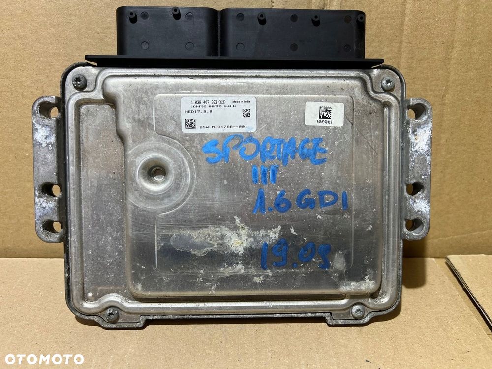 KIA SPORTAGE 3 III 1.6 GDI KOMPUTER STEROWNIK SILNIKA 39110-2BAM8 - 5