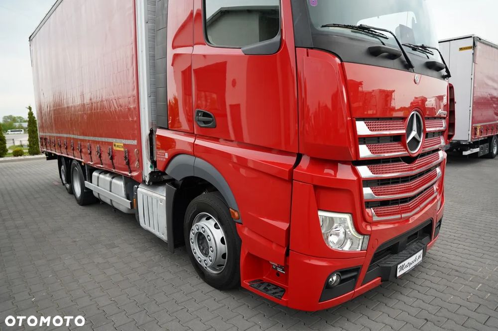 Mercedes-Benz BENZ ACTROS 2545 / FIRANKA - 7,4 M / MEGA / 6x2 / OŚ PODNOSZONA / OŚ PODNOSZONA / WIELTON / 2021 - 10
