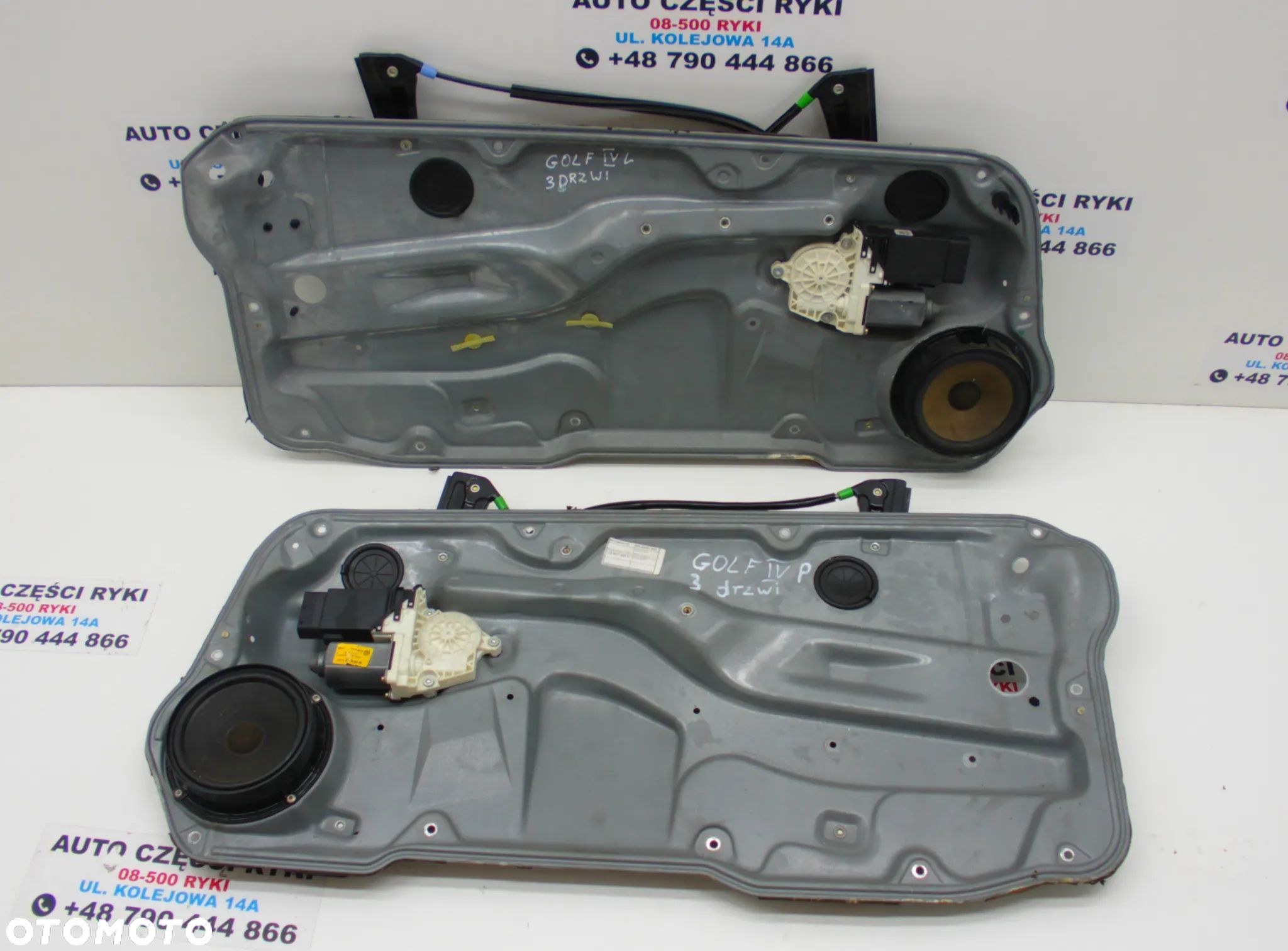 VW Golf 4 3D Mechanizm podnoszenia szyby podnośnik szyb - 1