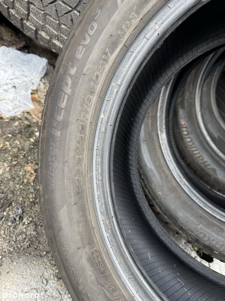 Opony zimowe 2 szerokości 245/50/18 i 275/45/18 Hankook 21r - 5