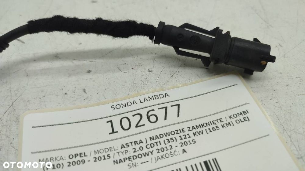 CZUJNIK DPF SPALIN ASTRA J 2.0 CDTI - 3