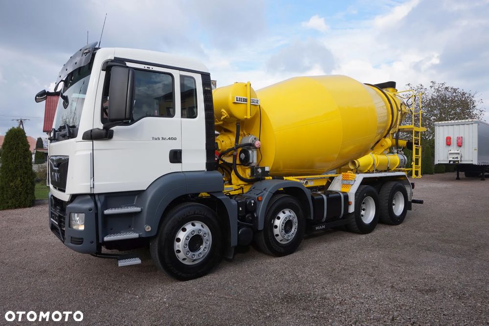MAN TGS 32.400 8x4 BETONOMIESZARKA LIEBHERR DMC. 34000 KG IDEAŁ - 39