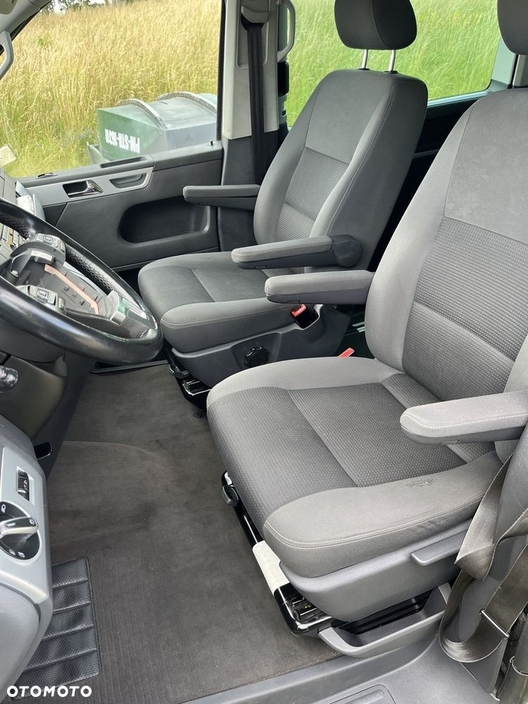 KOMPLETNY ŚRODEK FOTEL KANAPA BOCZKI PODSUFITKA SZYNY PODŁOGA WYKŁADZINA VW T5 LIFT T6 MULTIVAN - 2