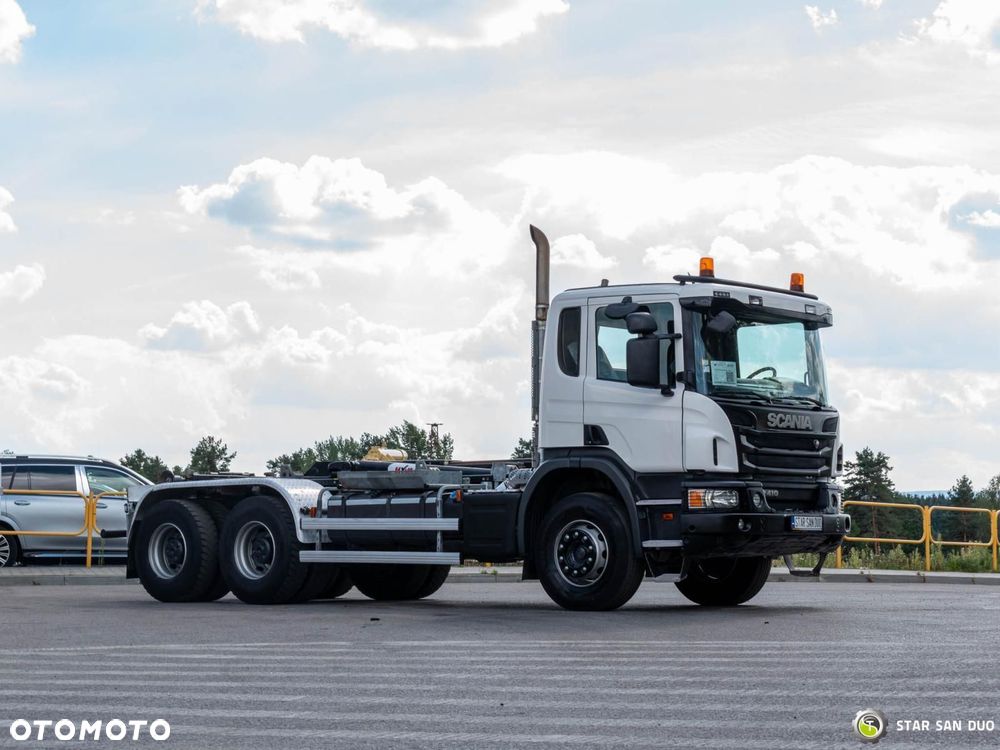 Scania P410 6x4 Hyva Lift 20.53.S hooklift - 17