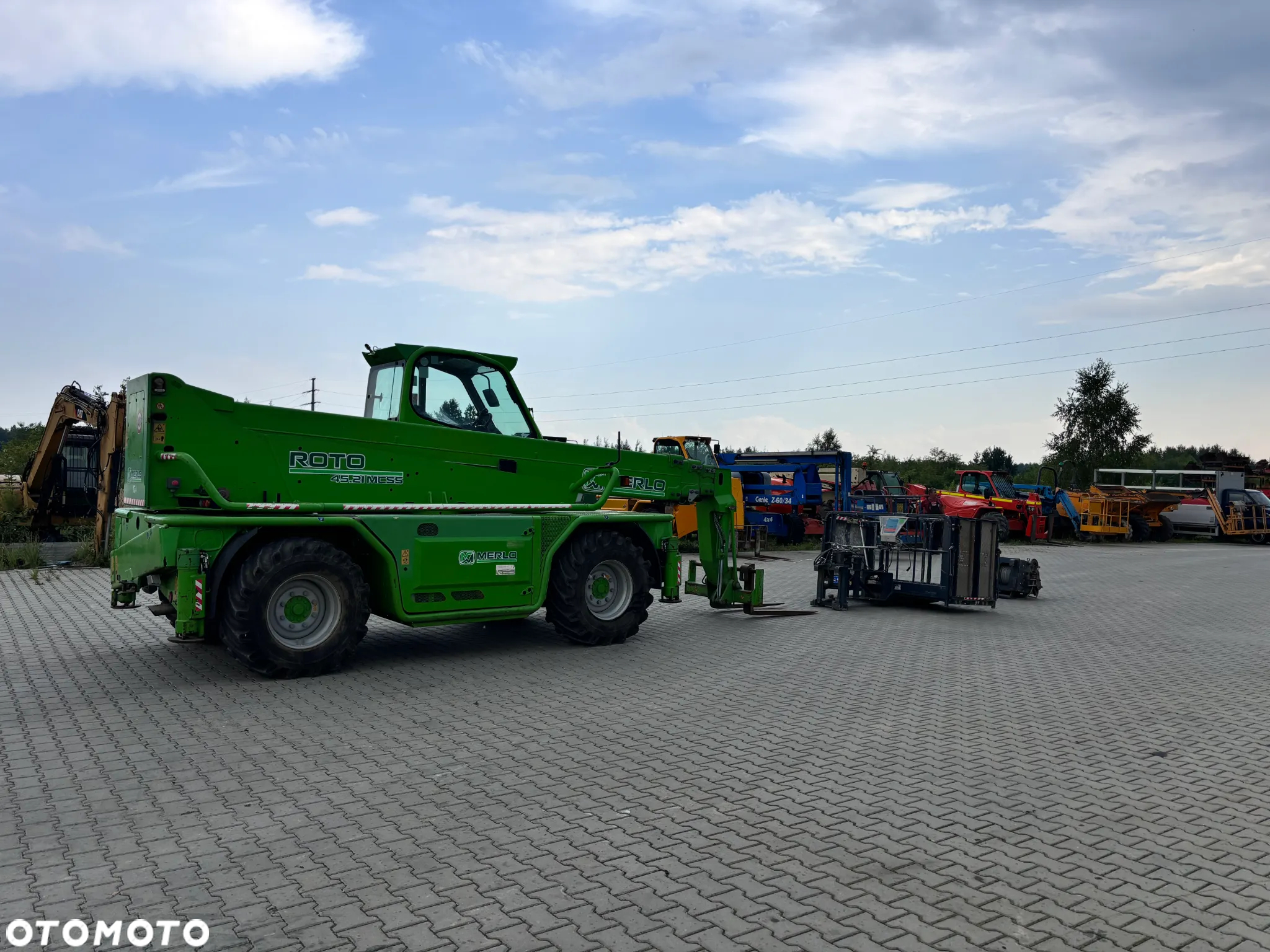 Merlo Roto 45.21 MCSS kosz  wciągarka  sterowanie radiowe - 16
