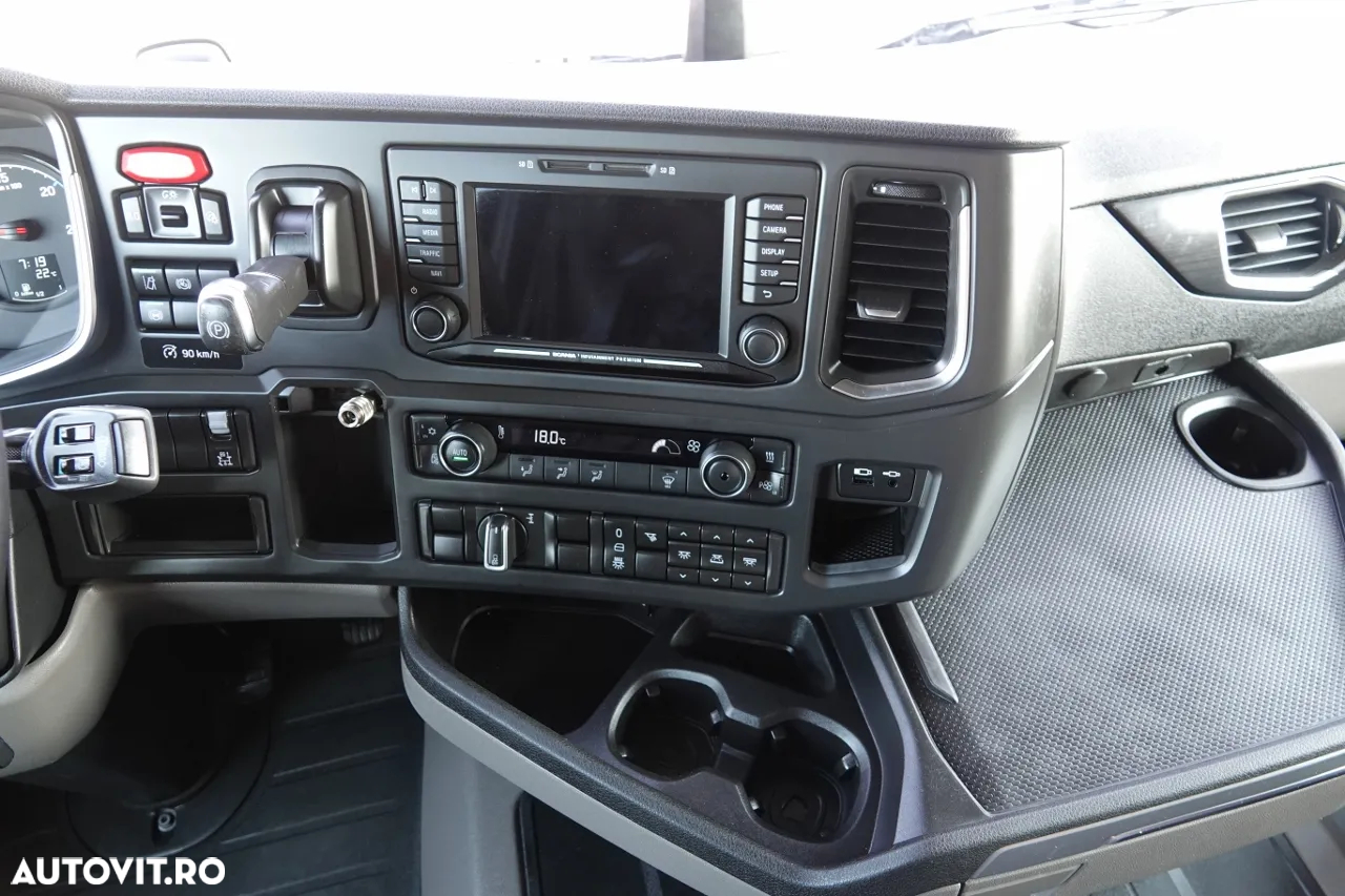 Scania R 450 / RETARDER / FULL AIRMATIC / HIDRAULIC pentru basculare + circuit dublu / 2019 / IMPORTAT / DUPĂ CONTRACTUL DE SERVICE GOLDEN - 29