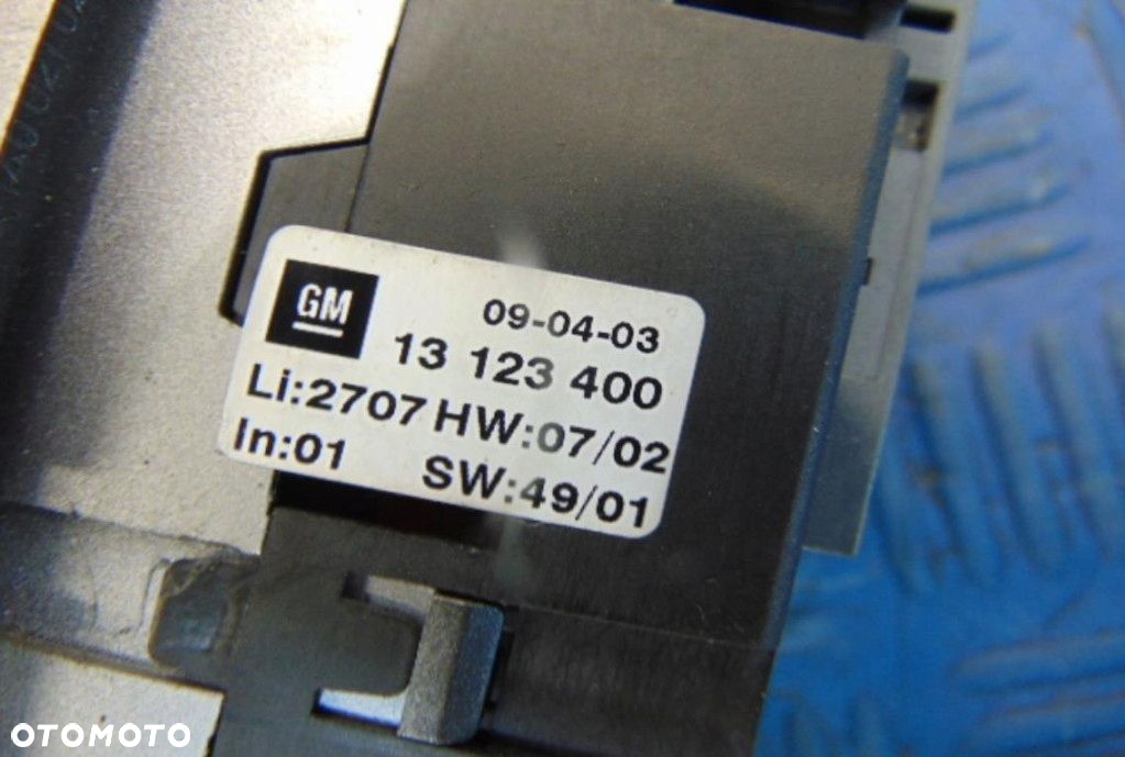 OPEL CORSA C 1.2B STEROWANIE NAGRZEWNICĄ 13123400 - 7