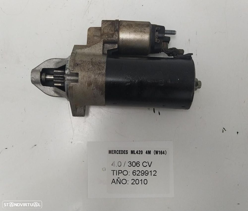 MOTOR ARRANQUE MERCEDES-BENZ CLASSE M 2010 - 1