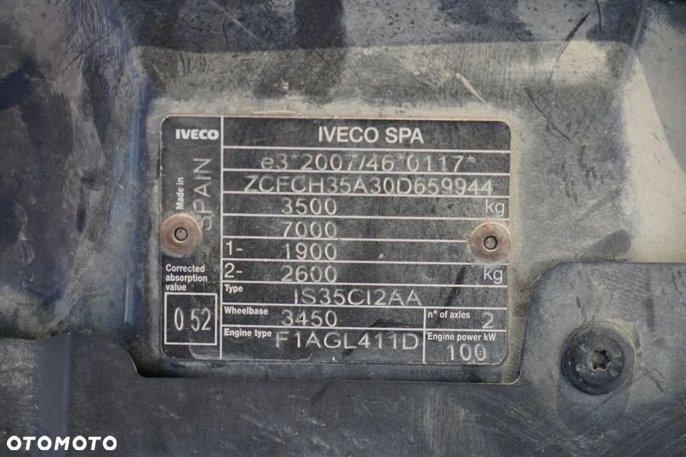 Iveco DAILY 35-140 / WYWROTKA  3 stronna  / BLIŹNIAK / HI-MATIC  / BLOKADA MOSTU / SPROWADZONY - 38