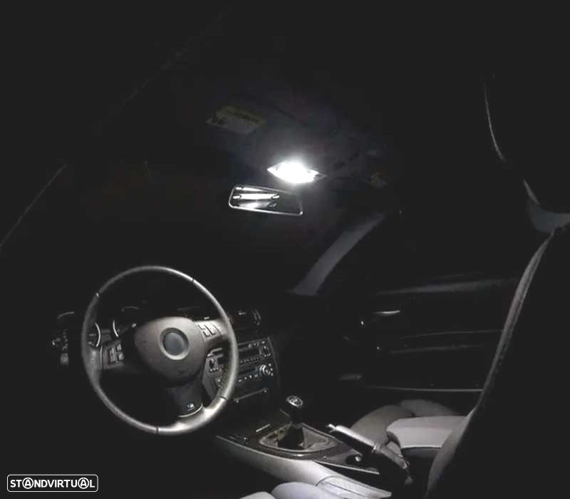 KIT COMPLETO LAMPADAS LED INTERIOR 07-13 BMW 1 SERIE E82 COUPE 120I 125I 135I 120D 123D 1 M - 1