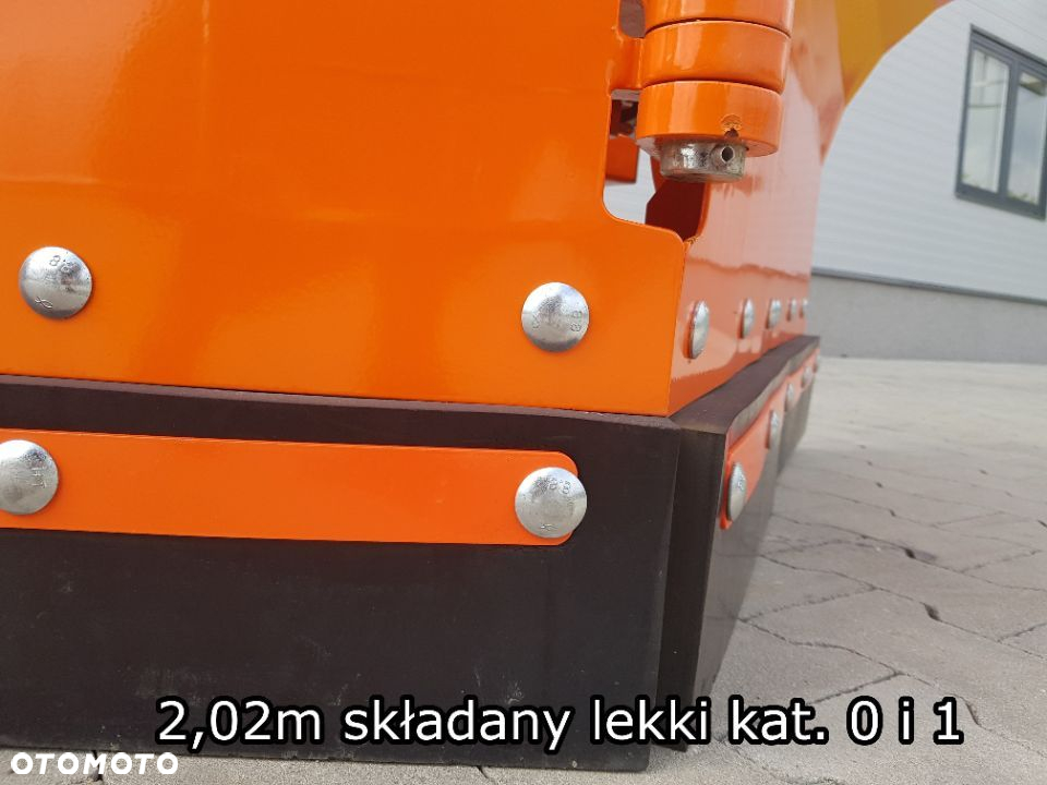 Pług SKŁADANY do śniegu komunalny śnieżny STRZAŁKA METAL TECHNIK 1,52m 1,82m 2,02m  2,1m 2,22m 2,6 3 - 13
