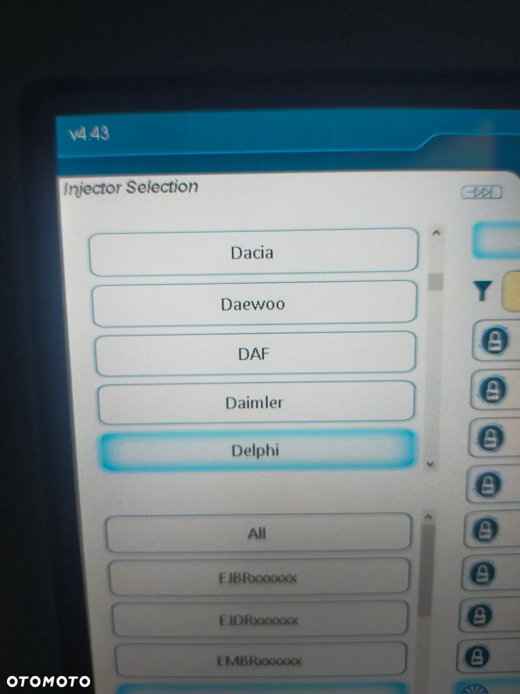 Sabre Expert Hartridge tester wtryskiwaczy z kodowaniem - 4