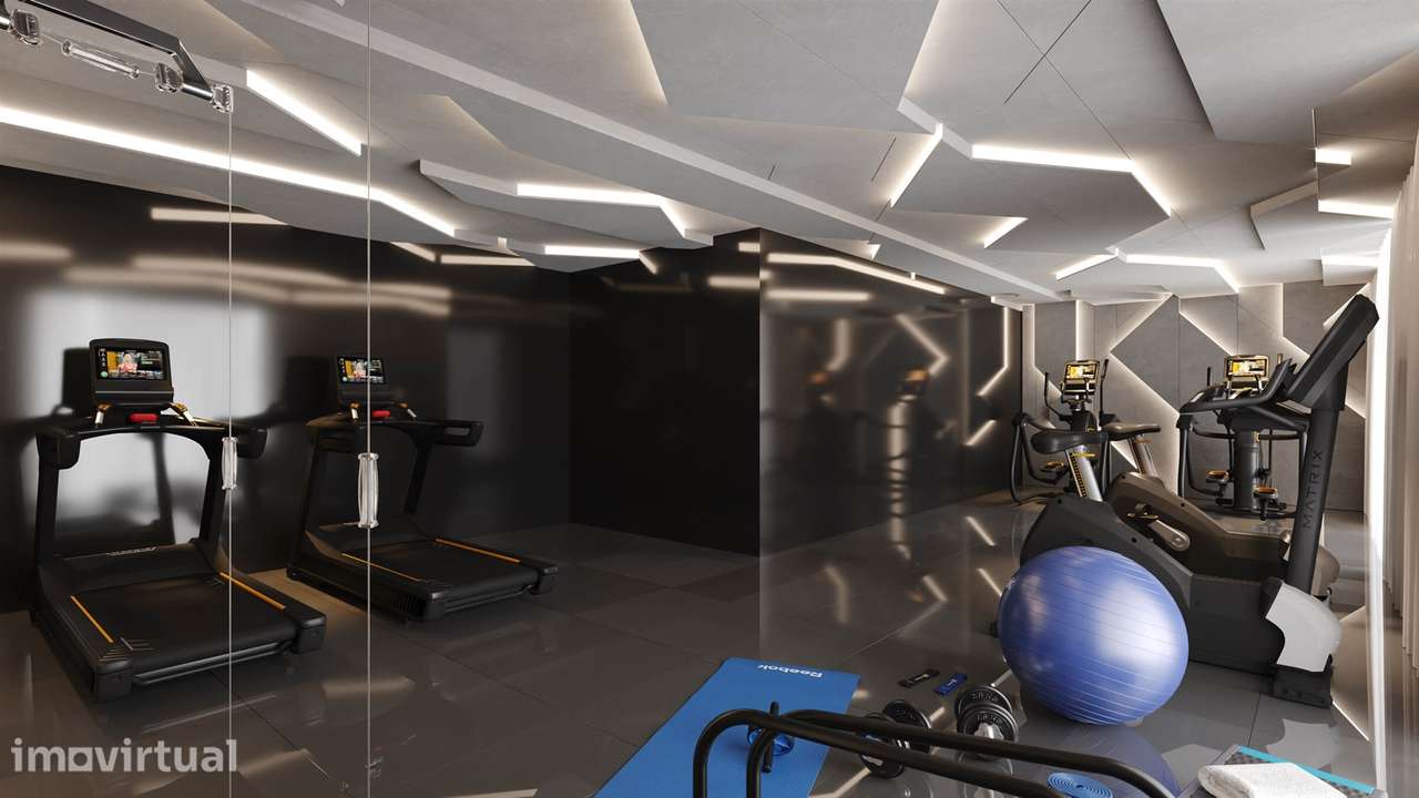 Apartamento T2  com Segurança 24 H, Ginásio, no THE YARD NEXT JARDINS - Grande imagem: 2/22