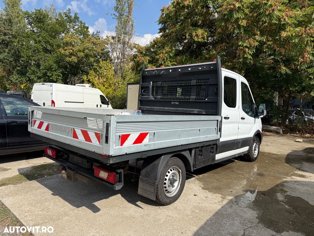 Ford Transit Tranzit Dokka Camioneta 7 locuri bena carosata 2017 impecabila fără probleme fără rugina Istoric Service complet Carvertical scos anvelope noi Navi AC - 2