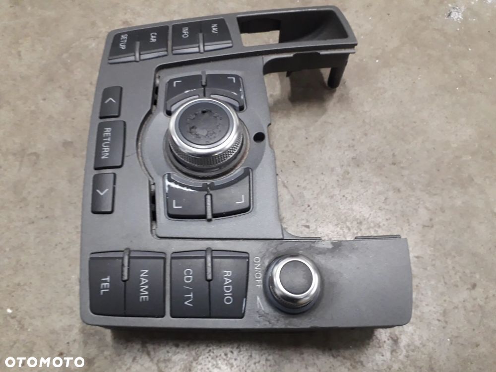 panel przełącznik mmi radia 4F1919610Q A6 C6 2.0 FSI TFSI BPJ - 2