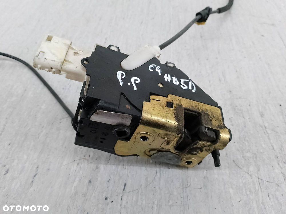 ZAMEK DRZWI PRAWY PRZÓD CITROEN C4 I ( 04-08 ) 9660699780F - 4