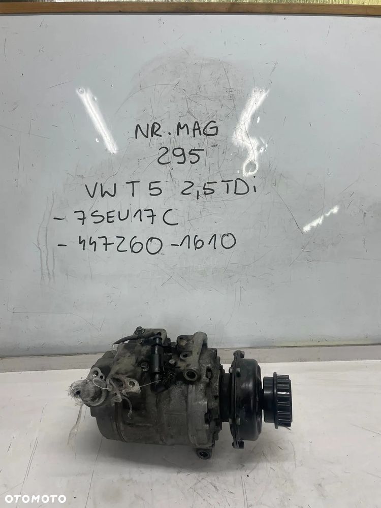 SPRĘŻARKA KLIMATYZACJI VW T5 2.5 TDI 447260-1610 - 1