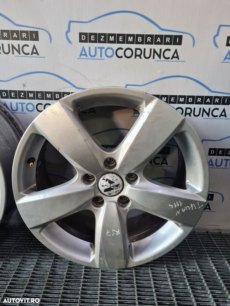 Jante aliaj Volkswagen Tiguan 5N 2007 - 2011 (1114) R17 ET43 - 2