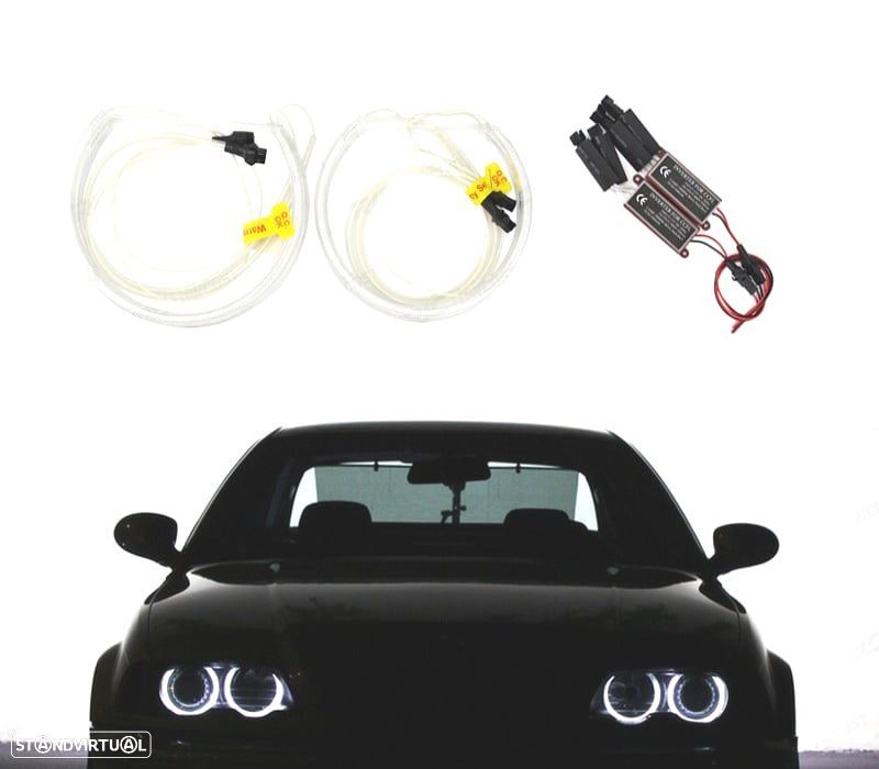 KIT AROS ANGEL EYES CCFL PARA BMW E46 E36 E39 - 1