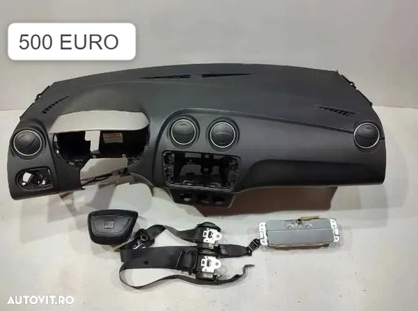 KIT Seat Ibiza 6J 1.4 TDI -airbag - plansa de bord - set centuri de siguranta