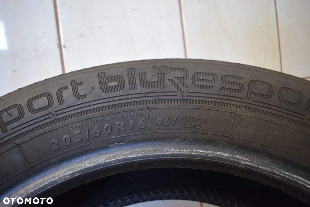 R16 205/60 Dunlop Sport Bluresponse Cena za parę - 6