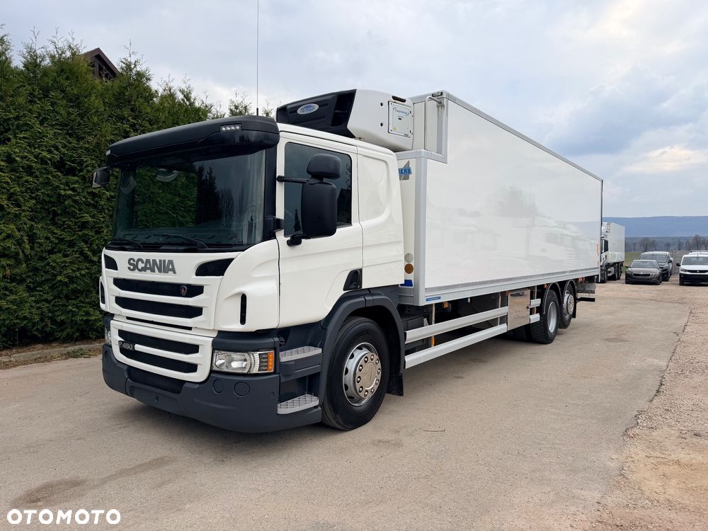 Scania Scania P 450 / CHŁODNIA + WINDA / 23 PALETY / EURO6 / OŚ SKRĘTNA / CARRIER/ ASO
