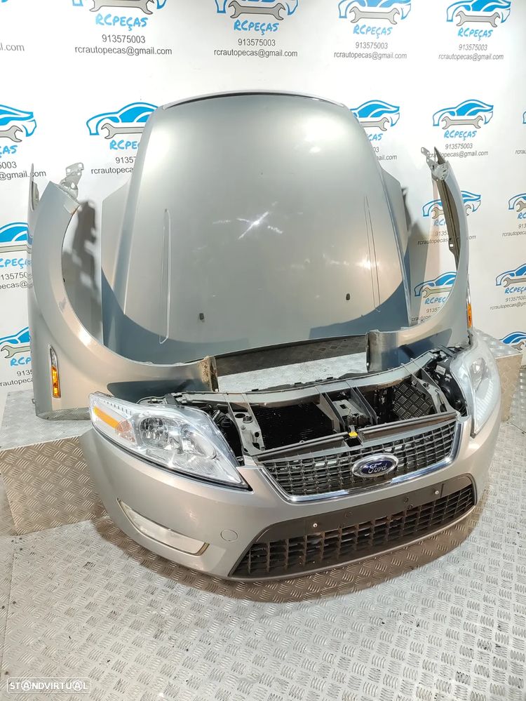 FRENTE COMPLETA FORD MONDEO IV 4 MK4 CAPOT PARACHOQUES GUARDA-LAMAS OTICAS RADIADOR VENTILADOR FRENTE FIBRA REFORÇO - 2