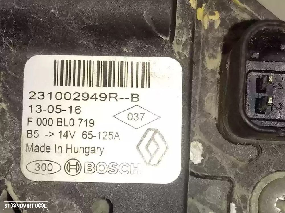 ALTERNADOR DACIA LOGAN MCV II 2013 -231002949RB - 2