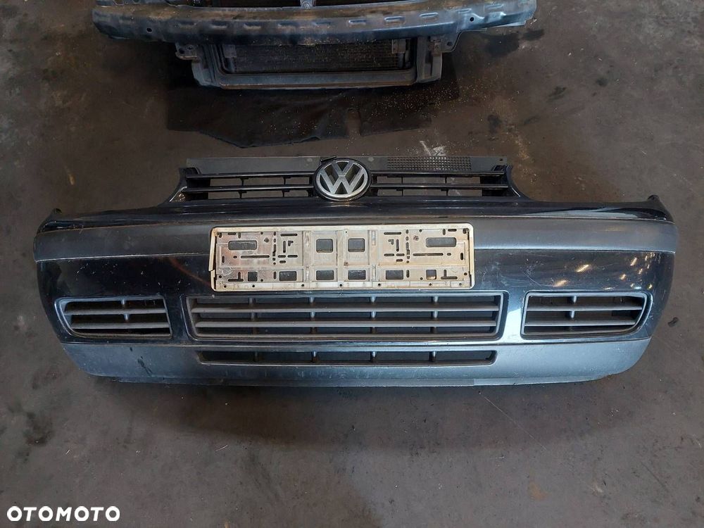 KOMPLETNY PRZÓD MASKA ZDERZAK LAMPY PAS PRZEDNI VOLKSWAGEN GOLF IV LC9Z - 2