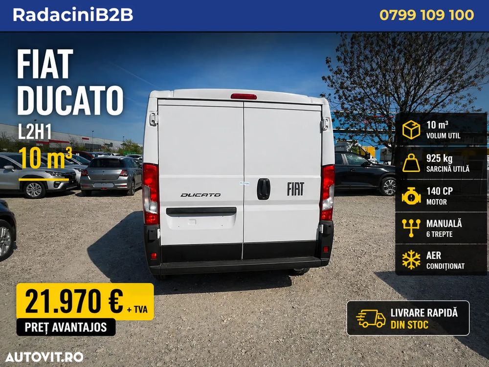 Fiat Ducato L2H1 VAN 10 mc 2,2 Mjet 120 CP - 4