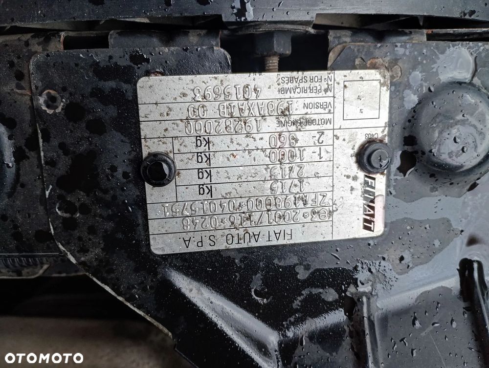 FIAT BRAVO II 07-10 1.4 16V RADIO ORYGINALNE - 16