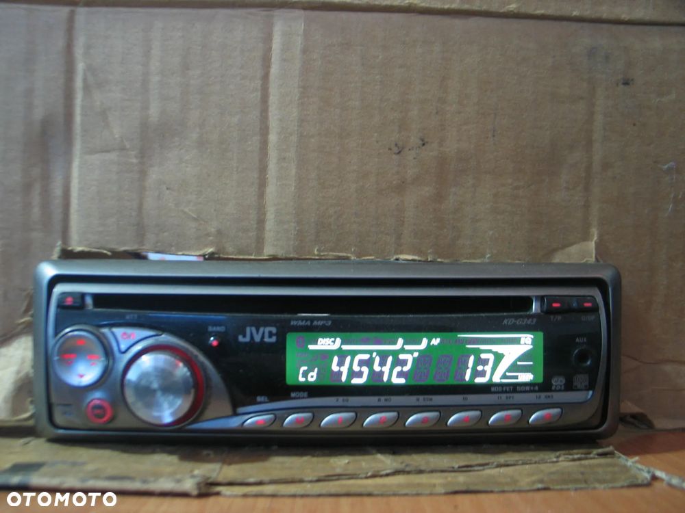 radio radioodtwarzacz CD Mp3 4x50w JVC KD-G343 - 8