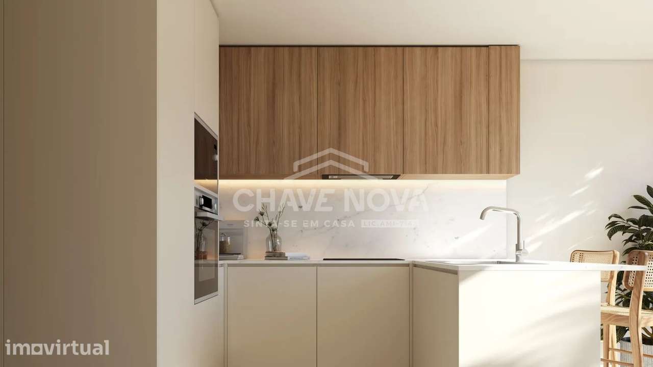 Apartamento T2+1 Novo c/ Lugar de Garagem em Mafamude - Grande imagem: 3/20