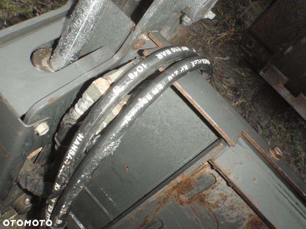 Łyżka hydrauliczna szczęka krokodyl szufla spych oryginał bobcat 4w1 volvo jcb cat deutz jak NOWA nie powybijana - 4