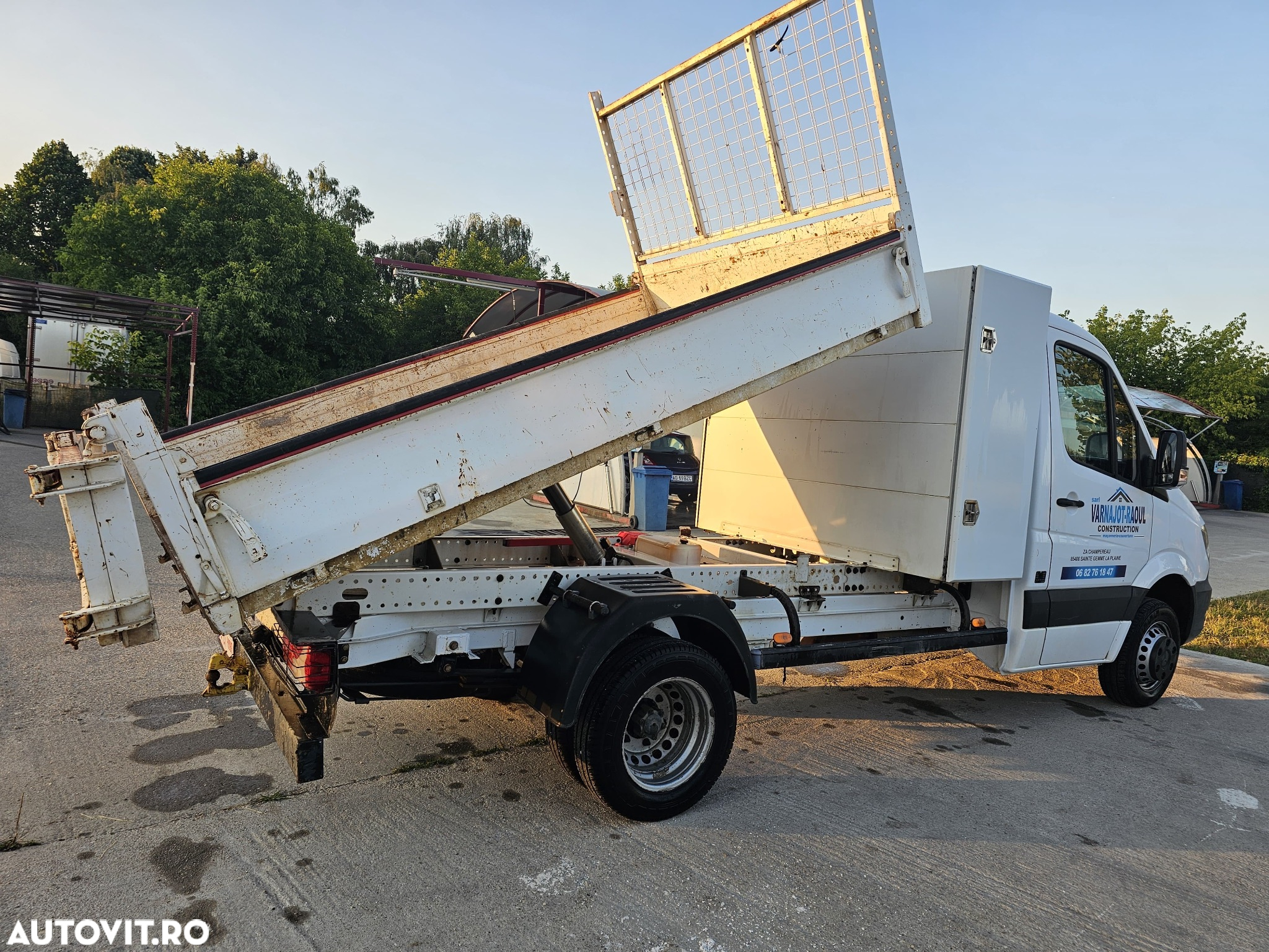 Mercedes-Benz Sprinter 513 CDI - BASCULABIL - axa dubla - 3.5T - 5