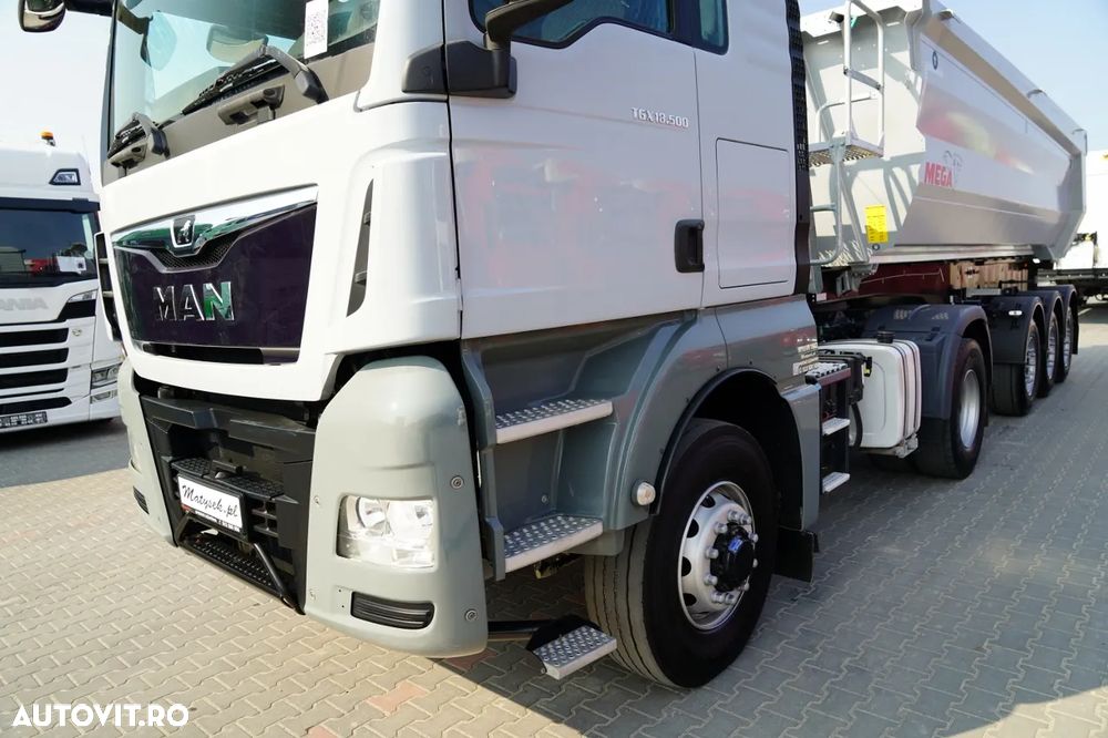 MAN TGX 18.500 / COMBI / 4x4 / HIDRAULICĂ / HIDROPILARE / CABINĂ JOSĂ / + BASCULATOR / MEGA / 26 M3 / 2025 - 8